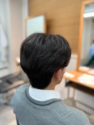 メンズ ダウンパーマ/ニュア ンスパーマ/下田のヘアスタイル