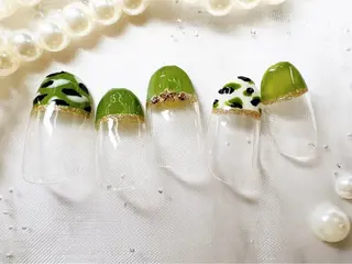 ネイル ネイルPetit Ribbonのネイルデザイン