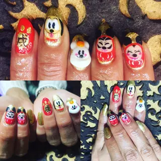 ネイル センター南 eclatのネイルデザイン