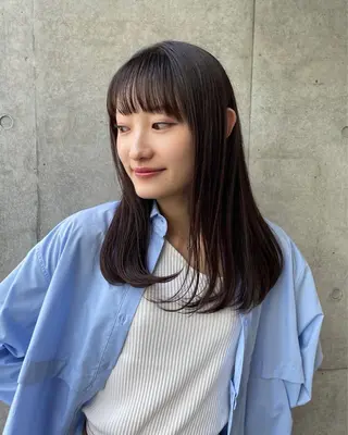 ロング カラー TWIN lady's&men's salon 八王子所属・いとう まいこのヘアスタイル