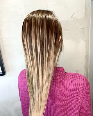 ロング カラー 佐藤/本物志向の 髪質改善サロンのヘアスタイル