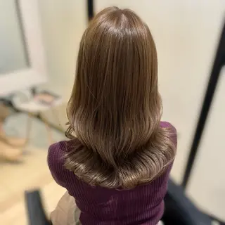 ロング カラー kana ブリーチなしカラー✨のヘアスタイル