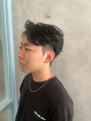 メンズ フリーランスシェアサロンルレイル所属・心斎橋/メンズ /ルレイル/地形真希のヘアスタイル