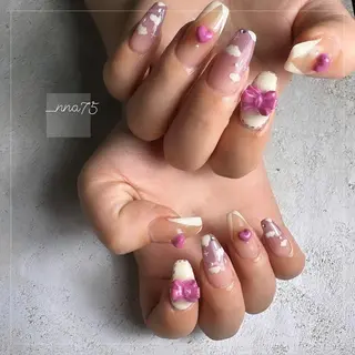 ネイル GRANDE OSU Anna 🧸💛のネイルデザイン