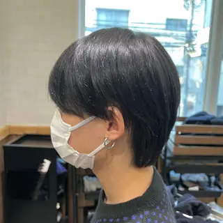 ショート カラー メンズ ノグチ ナツコのヘアスタイル