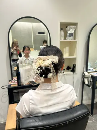 ロング ヘアアレンジ cocotte 💟草間紫音💟のヘアスタイル