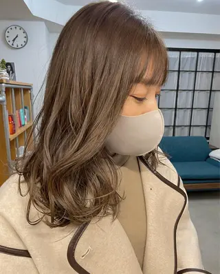 ミディアム COMILE 🌼 SUZUKAのヘアスタイル