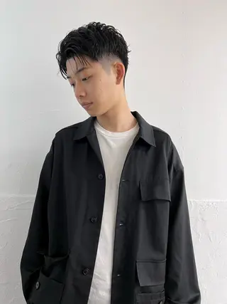 ショート メンズ メンズスタイリスト リュウジのヘアスタイル