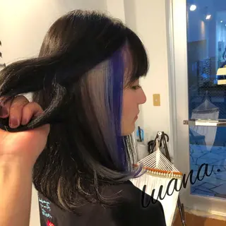 ミディアム エクステ・髪質改善・ ブリーチ・吉田大介のヘアスタイル