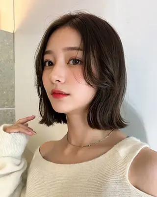 ミディアム 児玉 翠のヘアスタイル