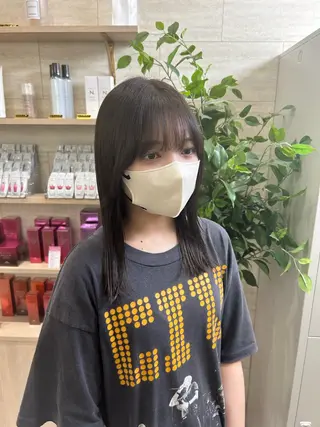 カラー Zina熊本 /花菜のヘアスタイル