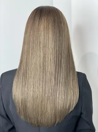 ミディアム カラー ヘアアレンジ メンズ ⭐️柏木皇気ブリーチ ムラ修正/他店直しのヘアスタイル