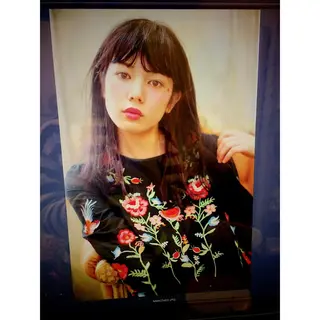 ロング 藤井 菜緒のヘアスタイル