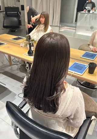 ロング カラー girlyhair 🤍mikuのヘアスタイル