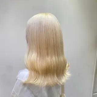 ロング 🎀推し活カラー/ ピンクカラー/のののヘアスタイル