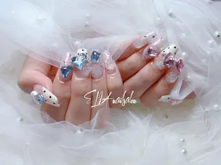 ミディアム ELIA【エリア】 nailsalonのネイルデザイン
