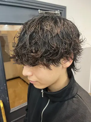 メンズ ボブ/レイヤー/透明 感カラー/dai🌿のヘアスタイル