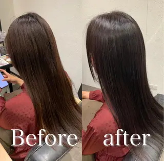 ロング 【酸性ストレート】 宮下和明のヘアスタイル