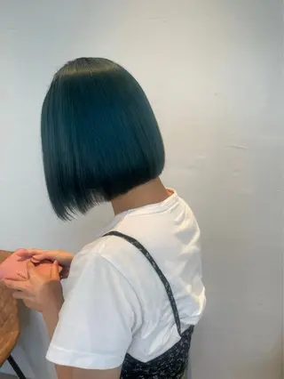 ショート カラー りあの🎀 /暖色カラー🍒のヘアスタイル