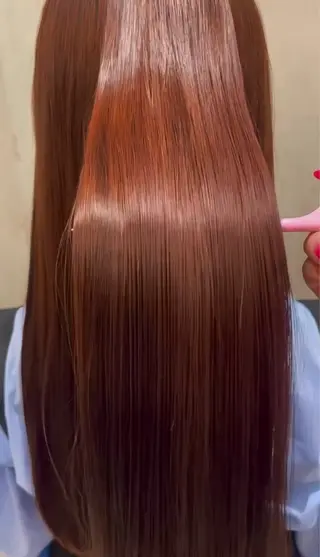 カラー Kanon／縮毛矯正 ／透明感カラー➿🎀のヘアスタイル