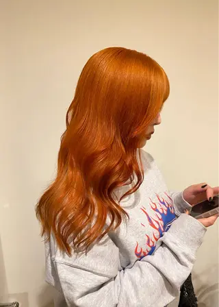 ロング カラー Ludwig AIRIのヘアスタイル