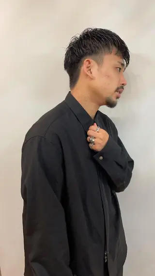 メンズ 田中 碧のヘアスタイル