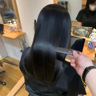 ロング カラー little 小濱彰太のヘアスタイル