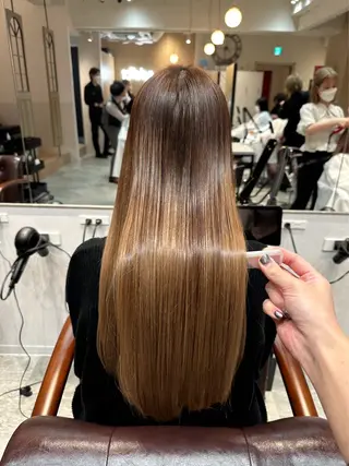 ロング ✨髪質改善縮毛矯正✨ 二上裕太のヘアスタイル