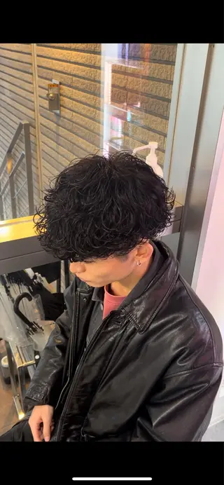 パーマ メンズ パーマ支持率No.1 ❤️‍🔥安成弾のヘアスタイル