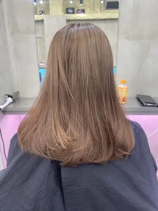 ミディアム カラー 🍈yurina 福岡/パーマ🍈のヘアスタイル