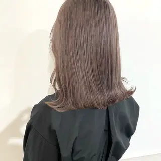ミディアム カラー ParveMix 🐾鳥取彩花のヘアスタイル