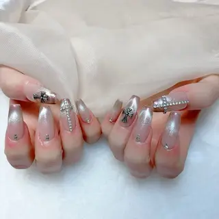 ネイル 長さだし/持込/ ワンホンネイル/Umのネイルデザイン