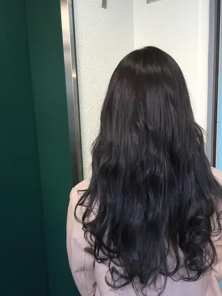 セミロング カラー 💘透明感カラー💘 沖本 将宏のヘアスタイル