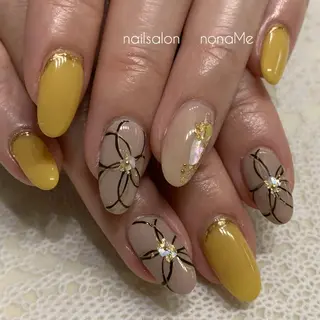 ネイル nonaMe 森のネイルデザイン