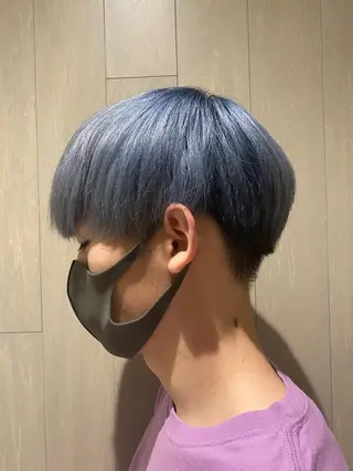 カラー 糟谷 慈英のヘアスタイル