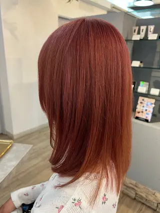 ミディアム カラー ブリーチカラー🫧 いぐち しょうた🫧のヘアスタイル