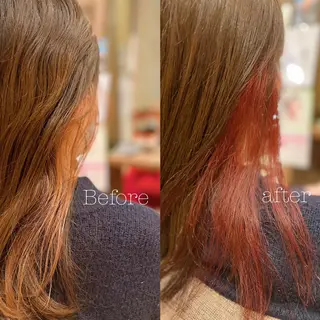 セミロング biss所属・真 帆のヘアスタイル