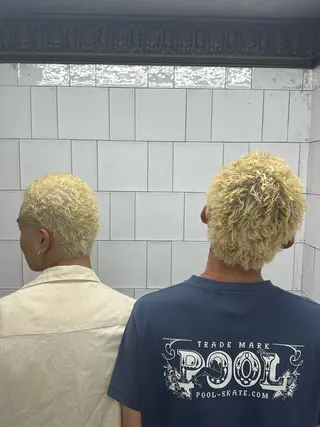 ショート MERICAN BARBERSHOP®︎ KOBE所属・モチヅキ タツキのヘアスタイル