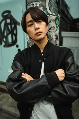 ショート メンズ おしゃれパーマ メンズ特化/みーまんのヘアスタイル