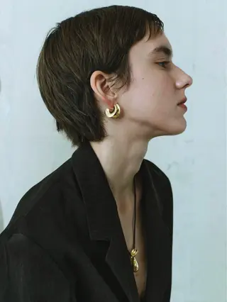ショート 暖色・パーマ 🌼クニトウメイのヘアスタイル