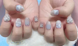 ネイル まるみ ♡のネイルデザイン