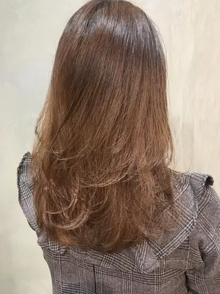 ロング カラー 🩷🍭中津・梅田 エリア🍬💜のヘアスタイル