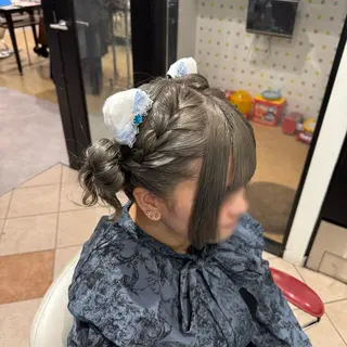 ミディアム ヘアアレンジ 🎀ヘアアレンジ 🎀ななみのヘアスタイル