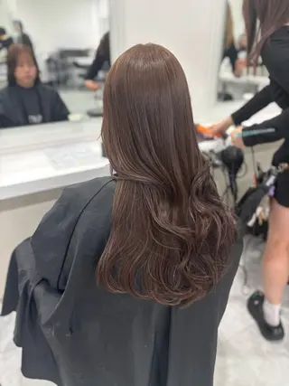 ロング カラー 💕透明感カラー モテ髪💕ANNAのヘアスタイル