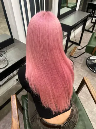 ロング カラー 24時間受付🌈ブリ ーチ特化RYUTOのヘアスタイル