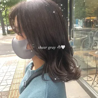 ミディアム 𝙢𝙞𝙮𝙪🎀 girly hairのヘアスタイル