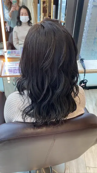 ミディアム 艶カラー🌸アレンジ 🌹Sally🕊️のヘアスタイル