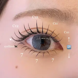 マツエク・マツパ 横浜 eyelist 🍒しみず🍒のマツエク・マツパデザイン