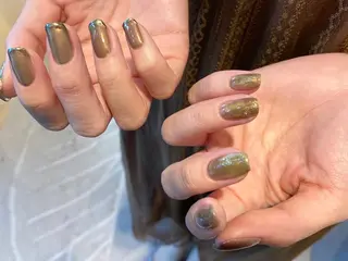 ネイル fumina 💚💛のネイルデザイン