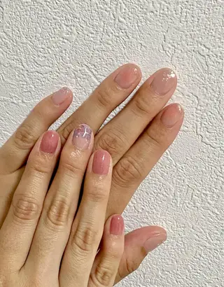 ショート Hana_ Rieのネイルデザイン